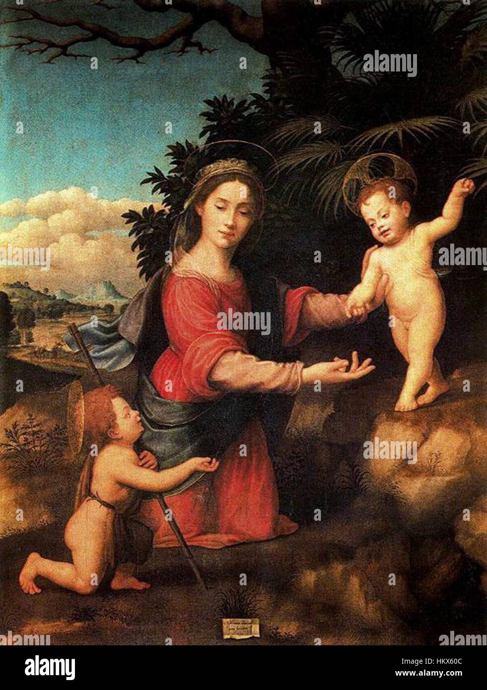 Giuliano Bugiardini's 'Virgin and Child with the Infant St John the ...