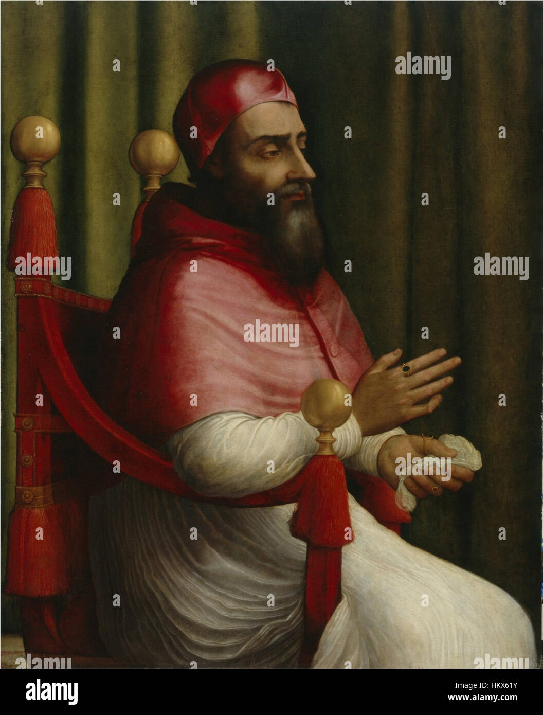 Giuliano Bugiardini Ritratto di papa Clemente VII Stock Photo Alamy