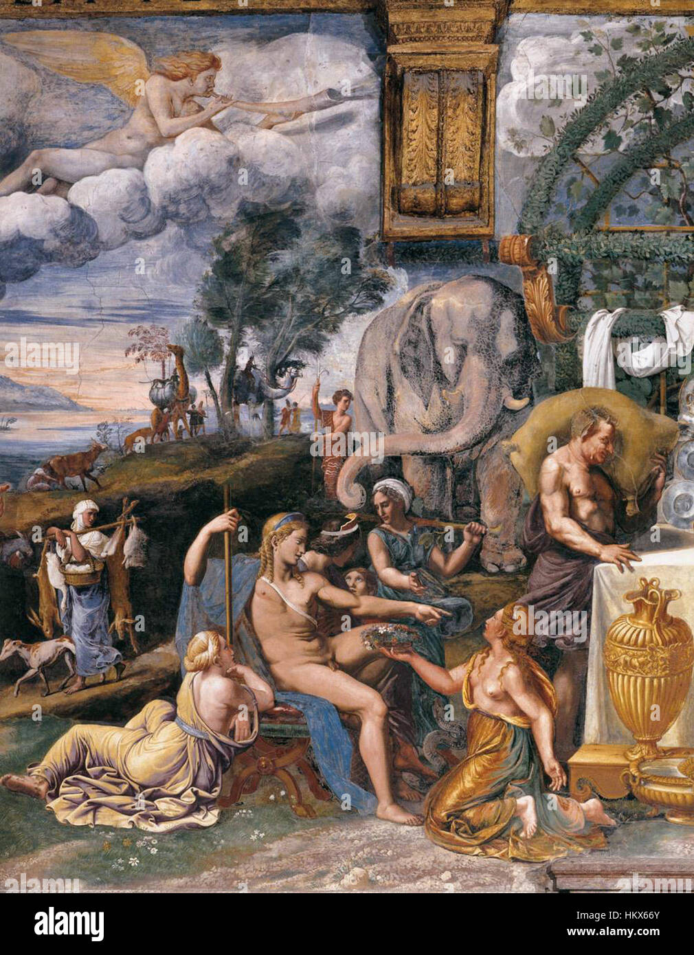 Classical scene depicts hi-res stock photography and images - Alamy