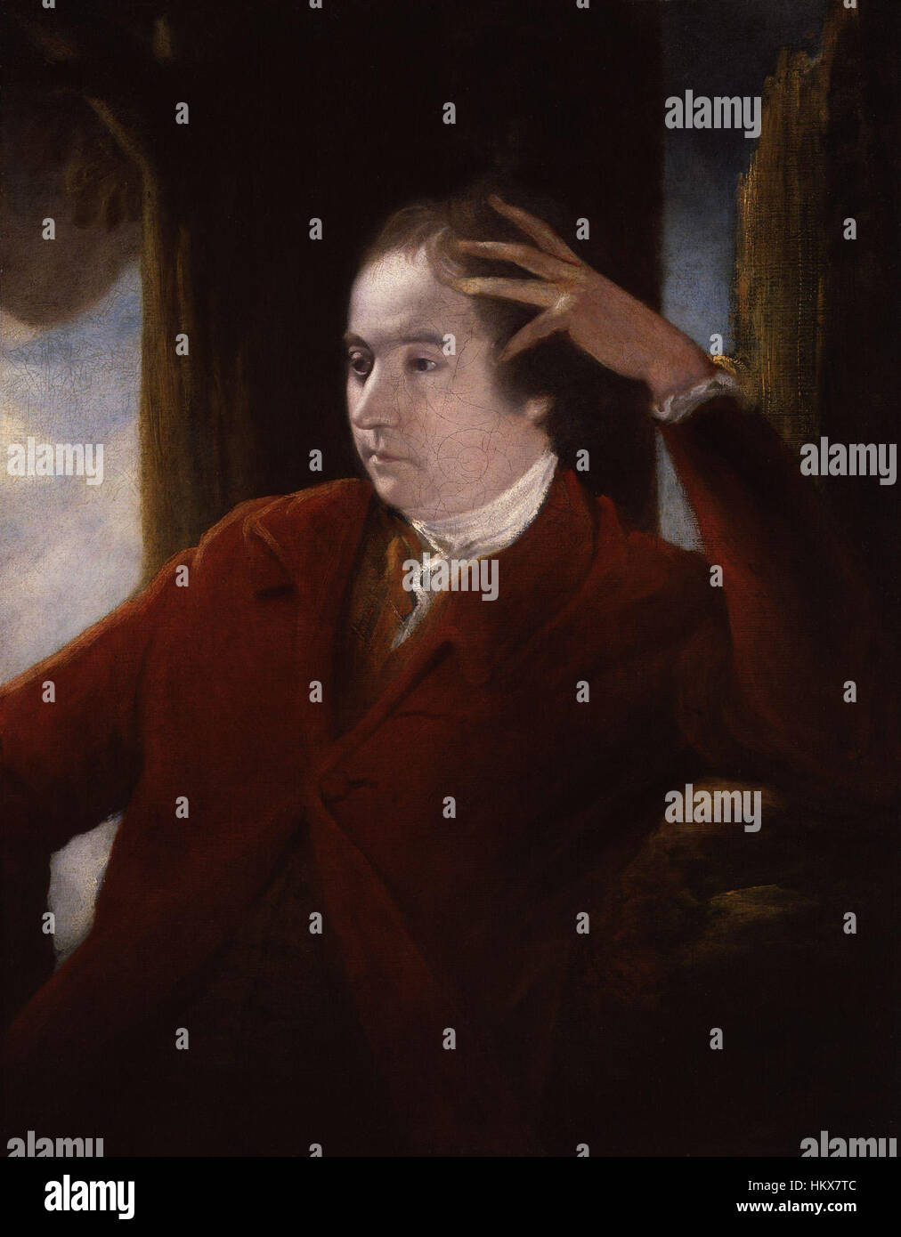 Sir William Chambers by Sir Joshua Reynolds Stock Photo