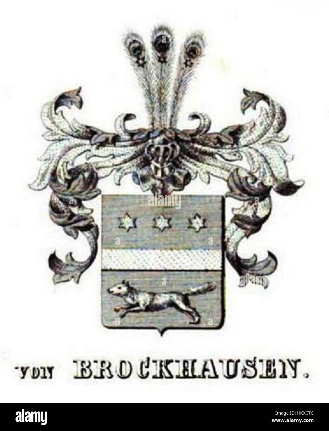 Brockhusen-Wappen PWB Stock Photo