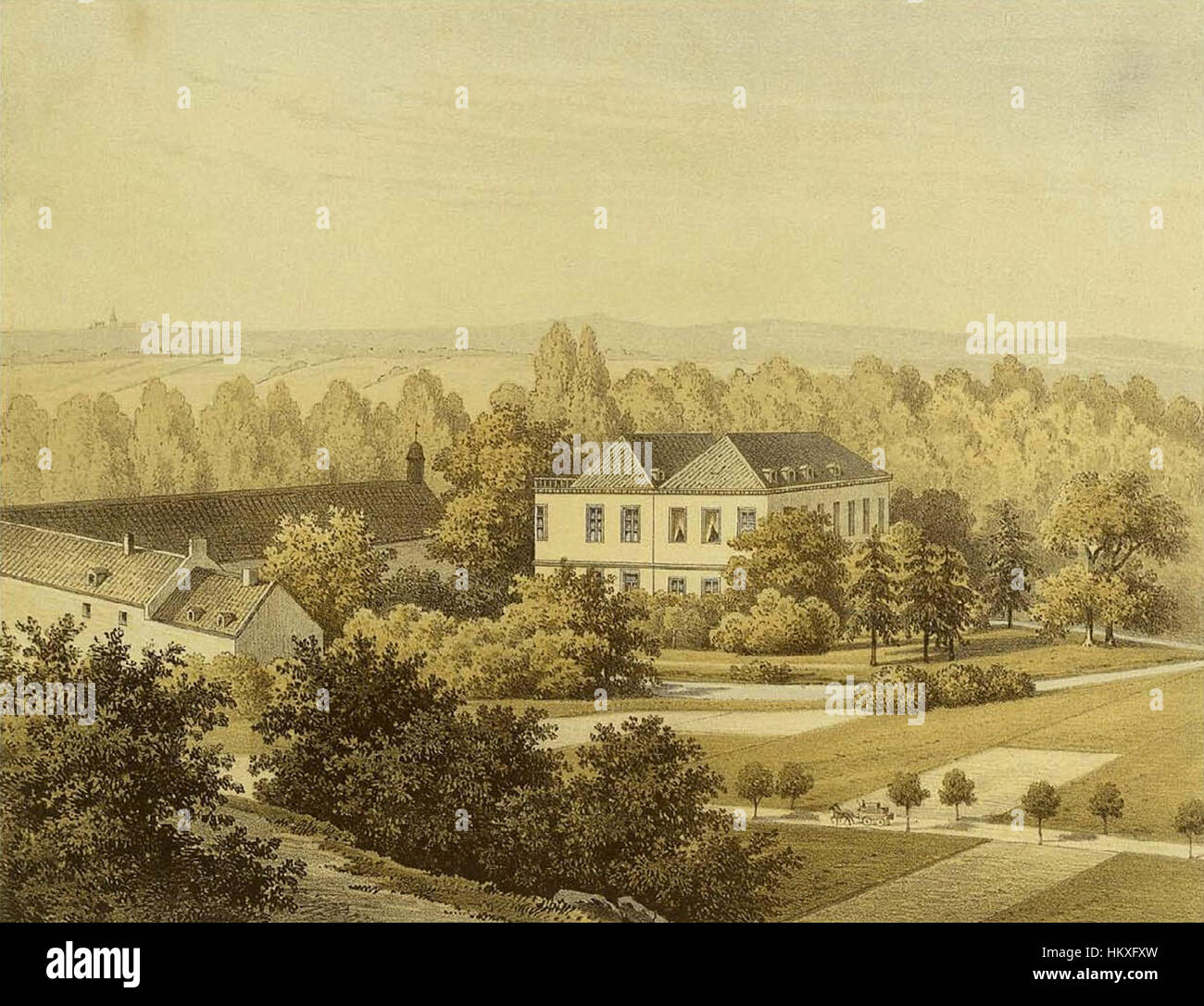 Burg Hemmersbach Sammlung Duncker Stock Photo Alamy