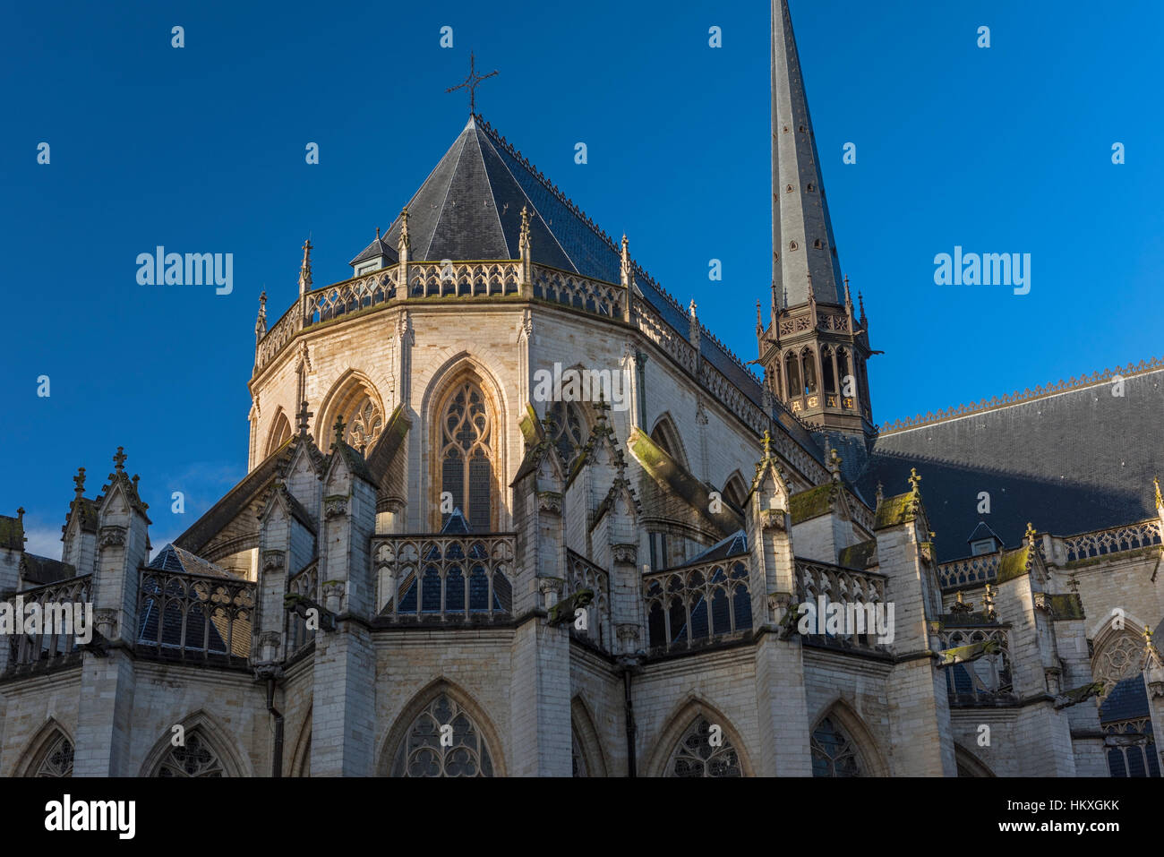 Sint Pieterskerk. St Peter's Church Leuven Belgium Stock Photo