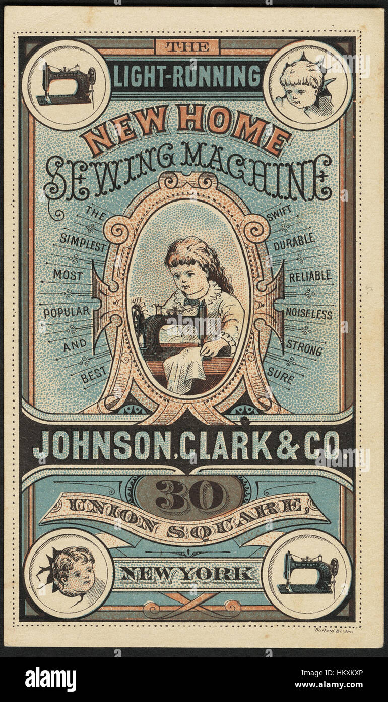 The lightrunning New Home sewing machine. The simplest most popular