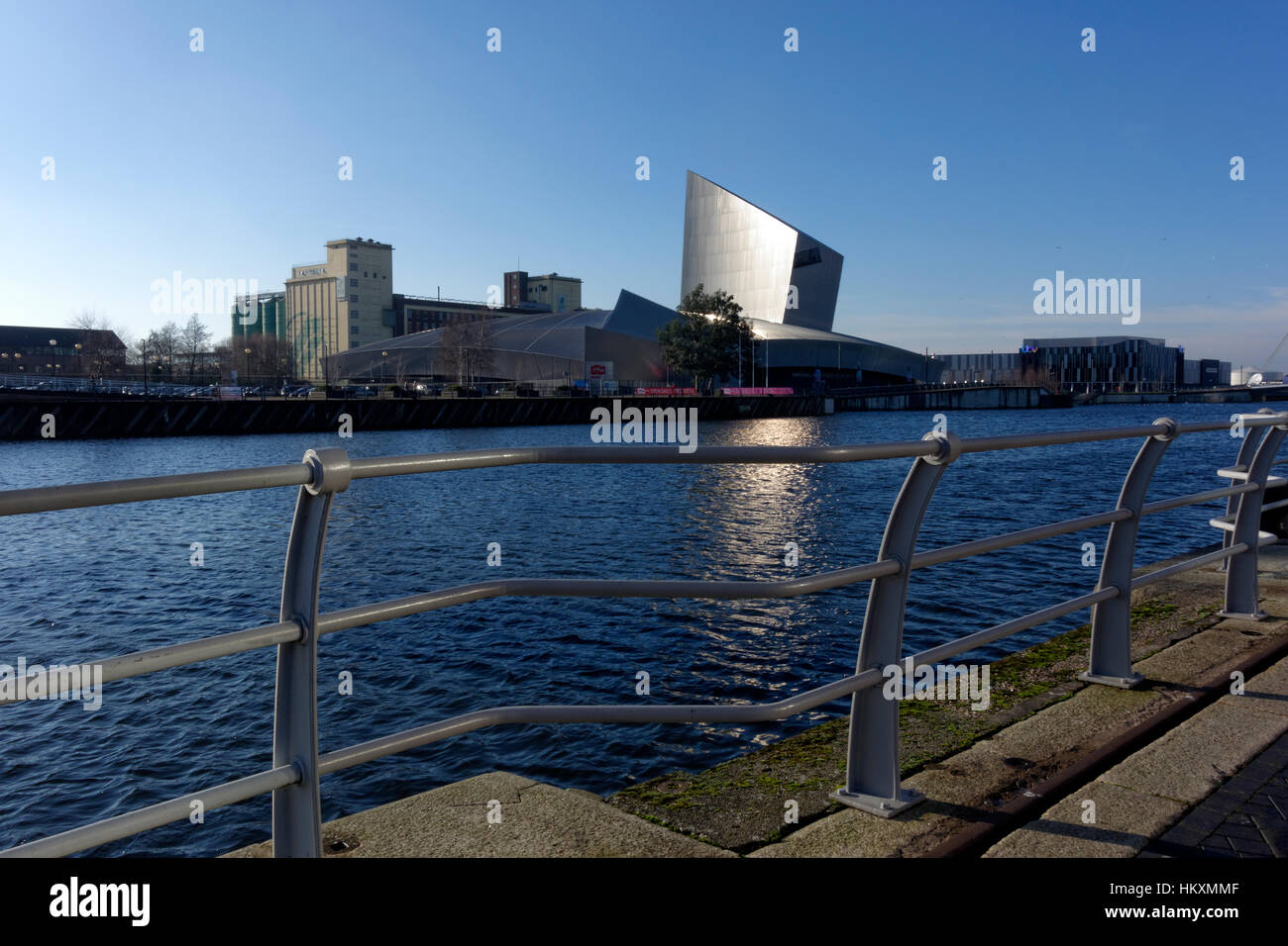 Imperial War Museum North, Salford Quays, Manchester, UK Stock Photo ...