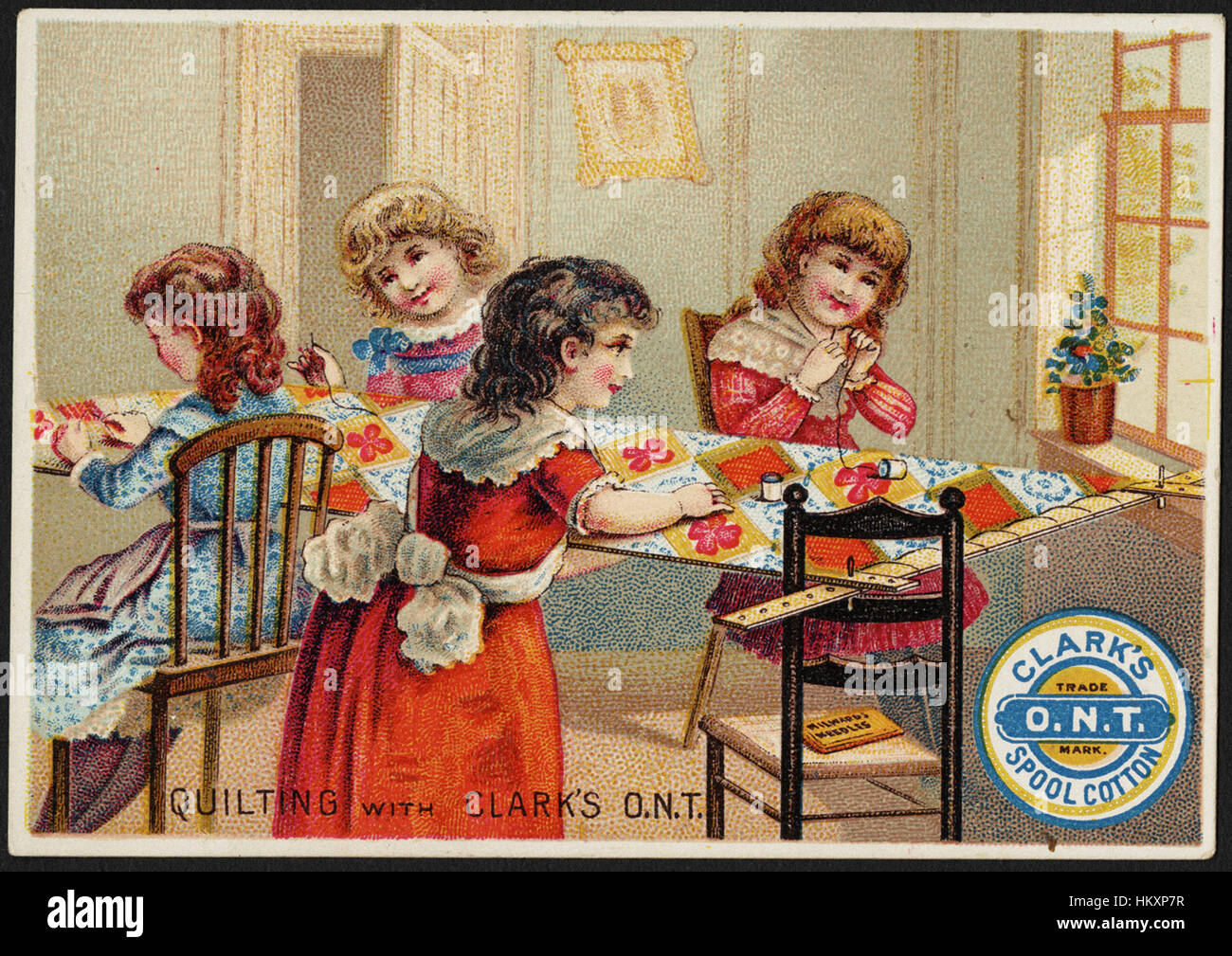 Vintage quilting hi-res stock photography and images - Alamy