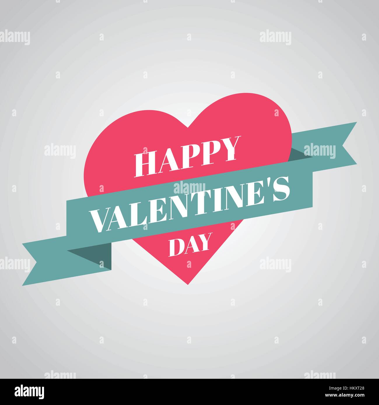 Happy Valentines Day Vector Card Set. illustration of a heart Stock ...