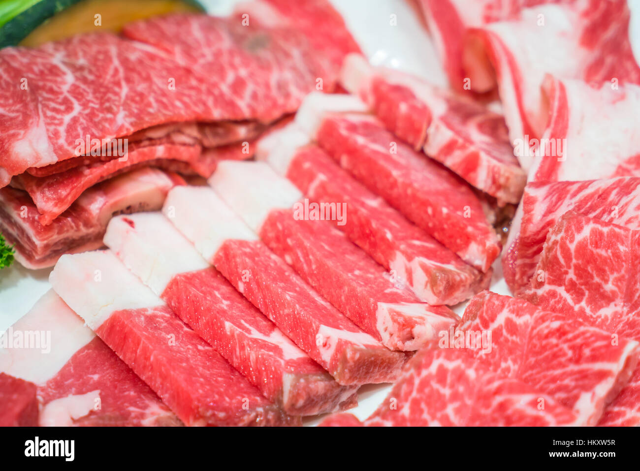 Raw fresh beef Stock Photo - Alamy