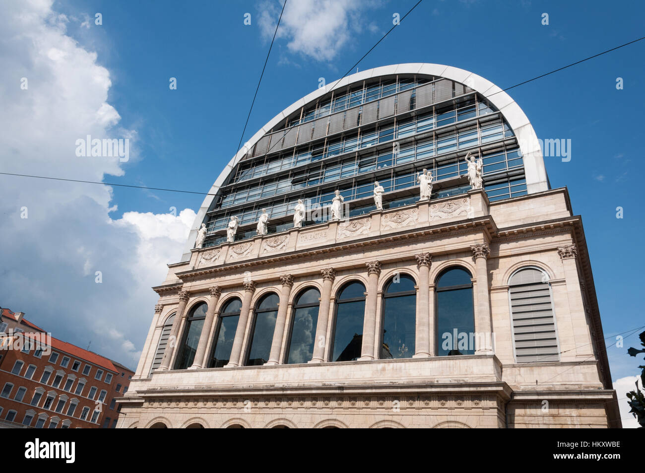 Lyon, Rhone-Alpes, France - May 19: Nouvel Opera House Stock Photo