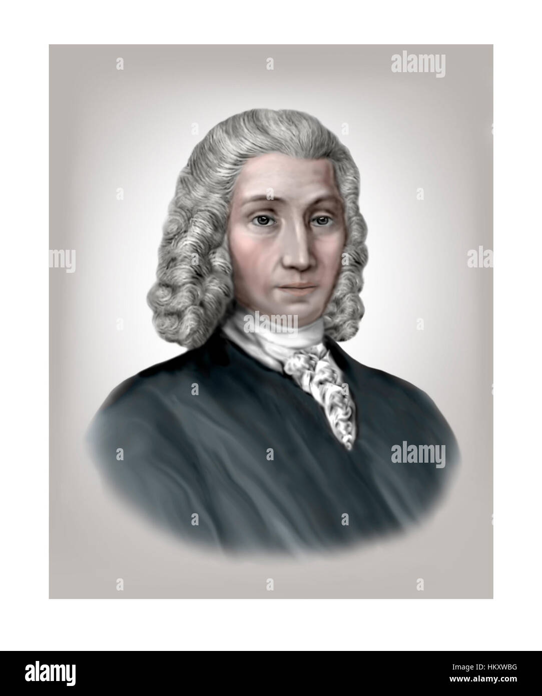 Anders Celsius, 1701-1744, Astronomer, Physicist, Mathematician Stock Photo