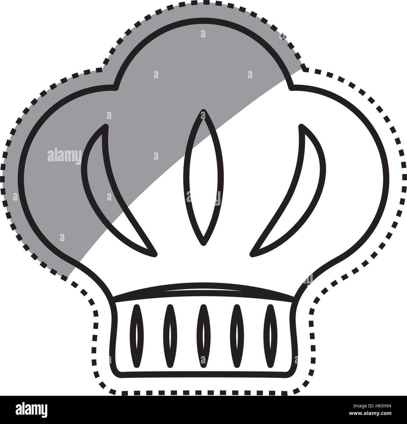 Chef hat symbol icon vector illustration graphic design Stock Vector ...