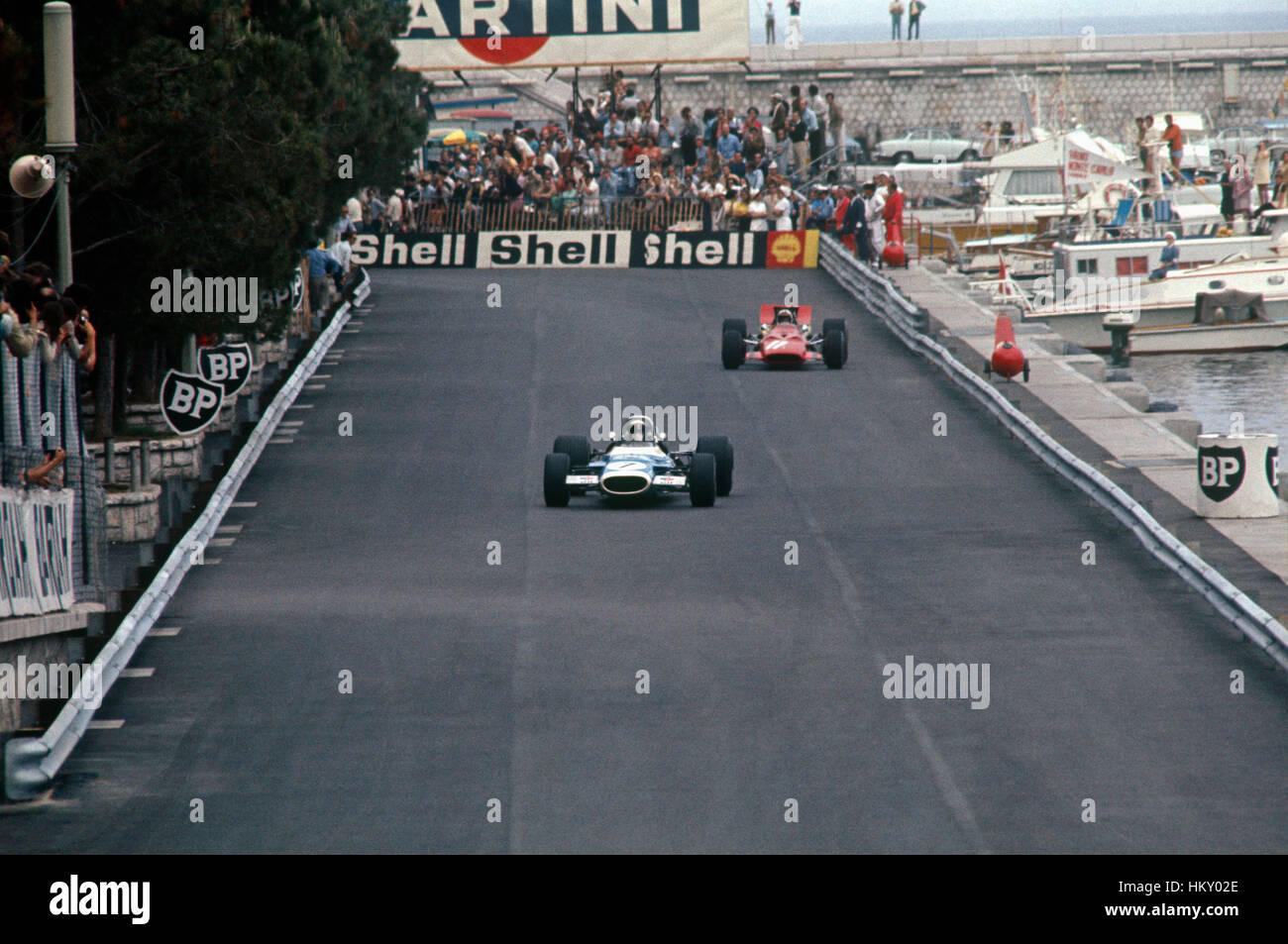 1969 Jackie Stewart Scots Matra MS80 Monaco GP 1st Monte Carlo Stock Photo