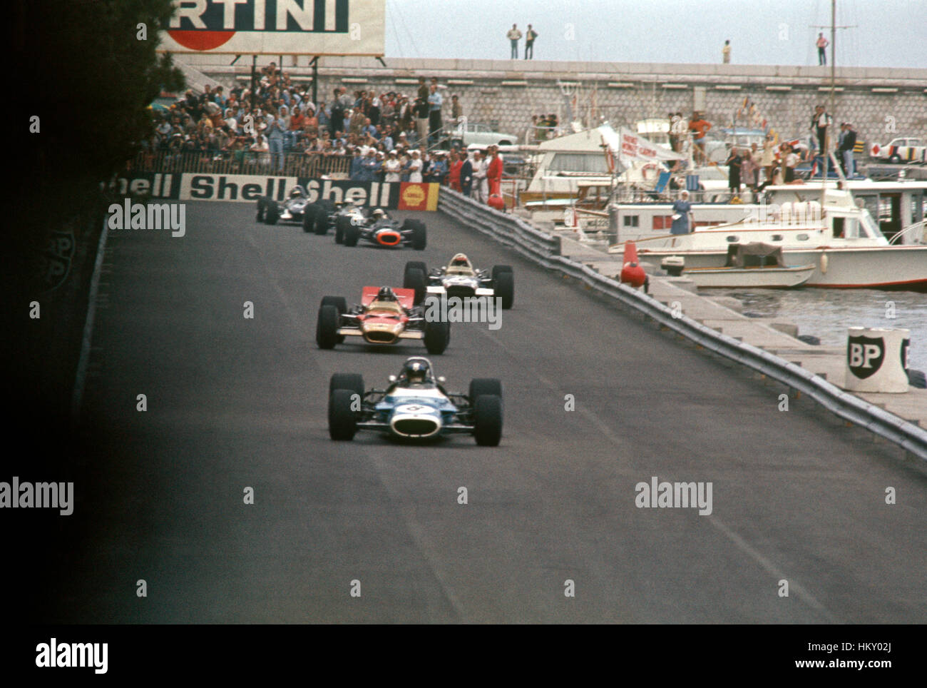 1969 Monaco GP Monte Carlo Stock Photo