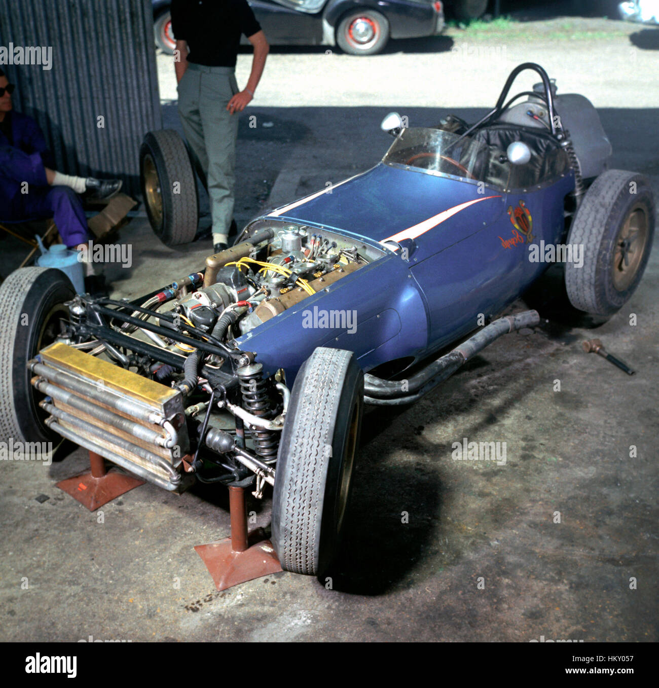 1960 Scarab Grarage Reims French GP dnf-GG Stock Photo