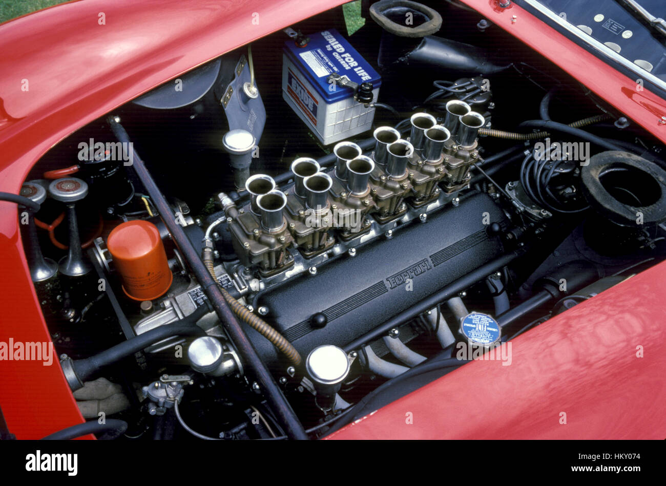 1962 Ferrari 250GTO 4115GT Motor GG Stock Photo