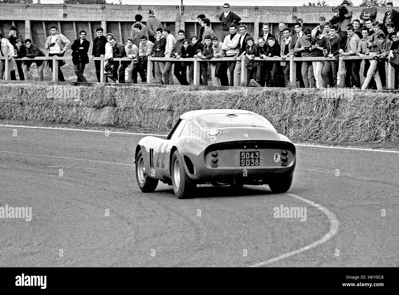 1966 Robert Neyret French Ferrari 250GTO Paris 1000Ks 3rd FL Stock Photo
