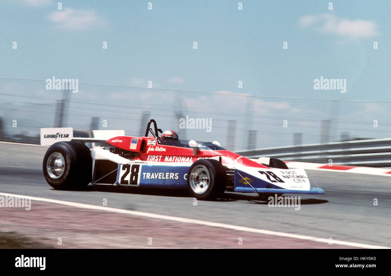 1976 John Watson N.Irl Penske PC3 Jarama Spanish GP dnf FL Stock Photo