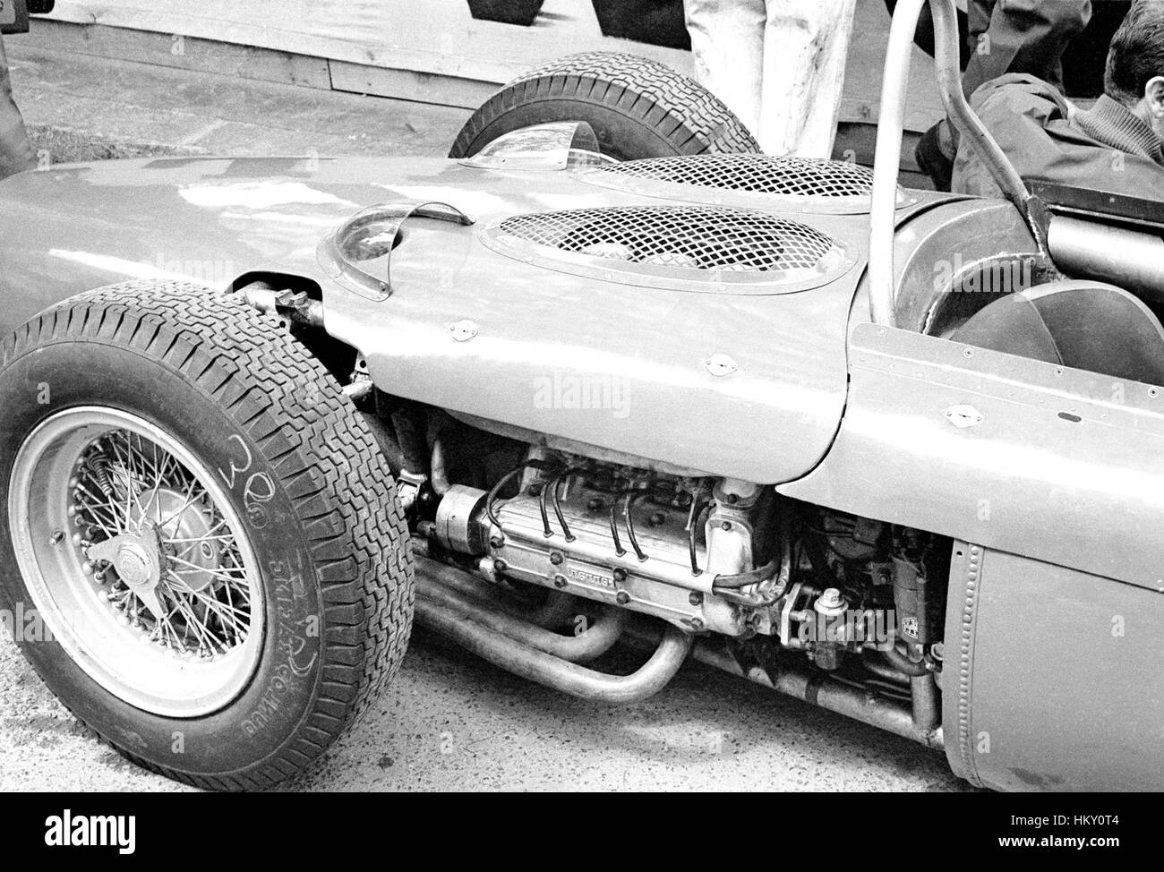 1961 Von Trips German Ferrari 156 Rear Monaco GP-GG Stock Photo