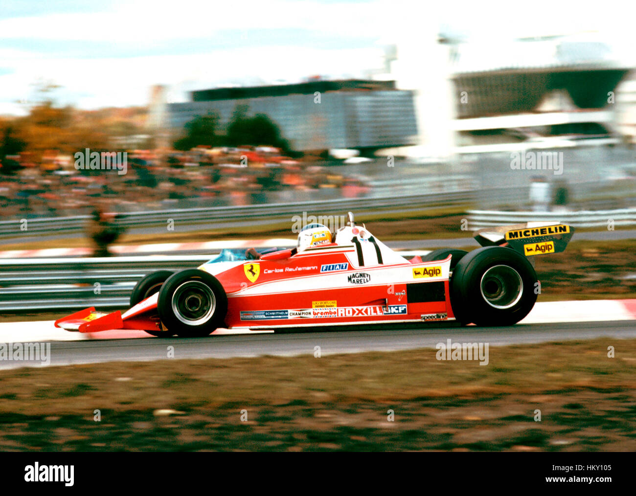 1978 Carlos Reutemann Brazilian Ferrari 312T3 Montreal Canadian GP 3rd GG Stock Photo