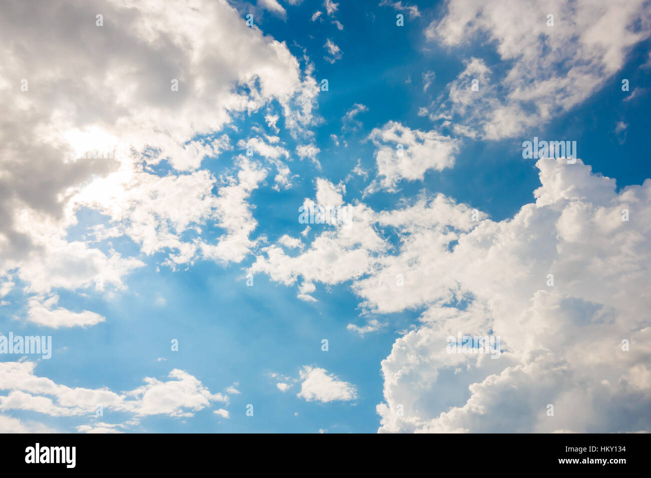 Cloud in blue sky Stock Photo - Alamy