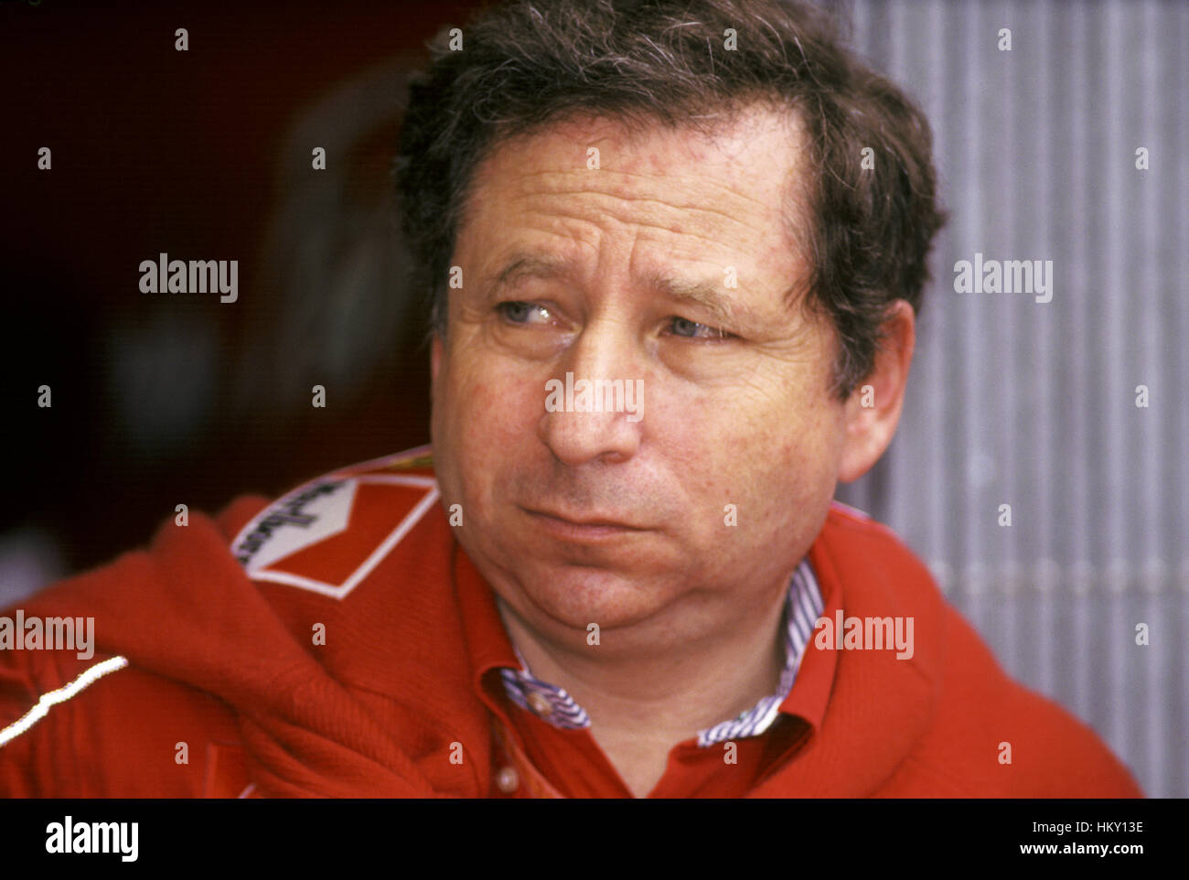 Jean Todt Ferrari Team Manager-FL Stock Photo