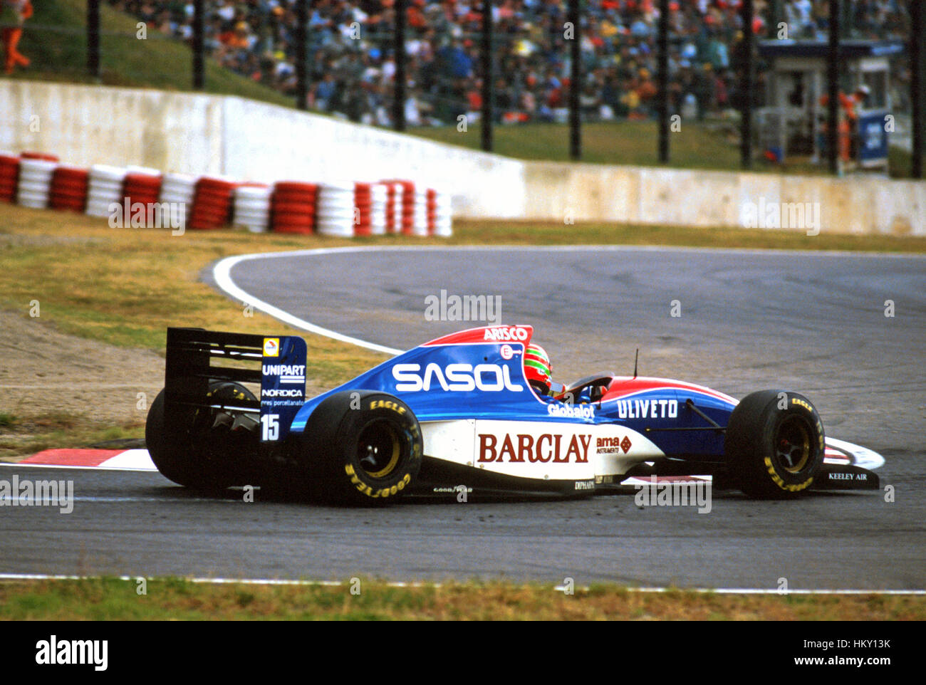 1991 Maurizio Gugelmin Brazilian Leyton House CG911 Monza Italian GP 15th FL Stock Photo