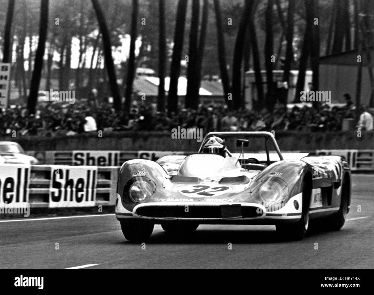 1969 Francois Cevert French Matra MS650 Le Mans 24 Hours dnf GG Stock Photo