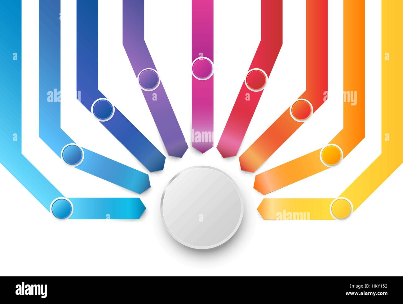 Arrows Infographic Template Stock Vector Image & Art - Alamy