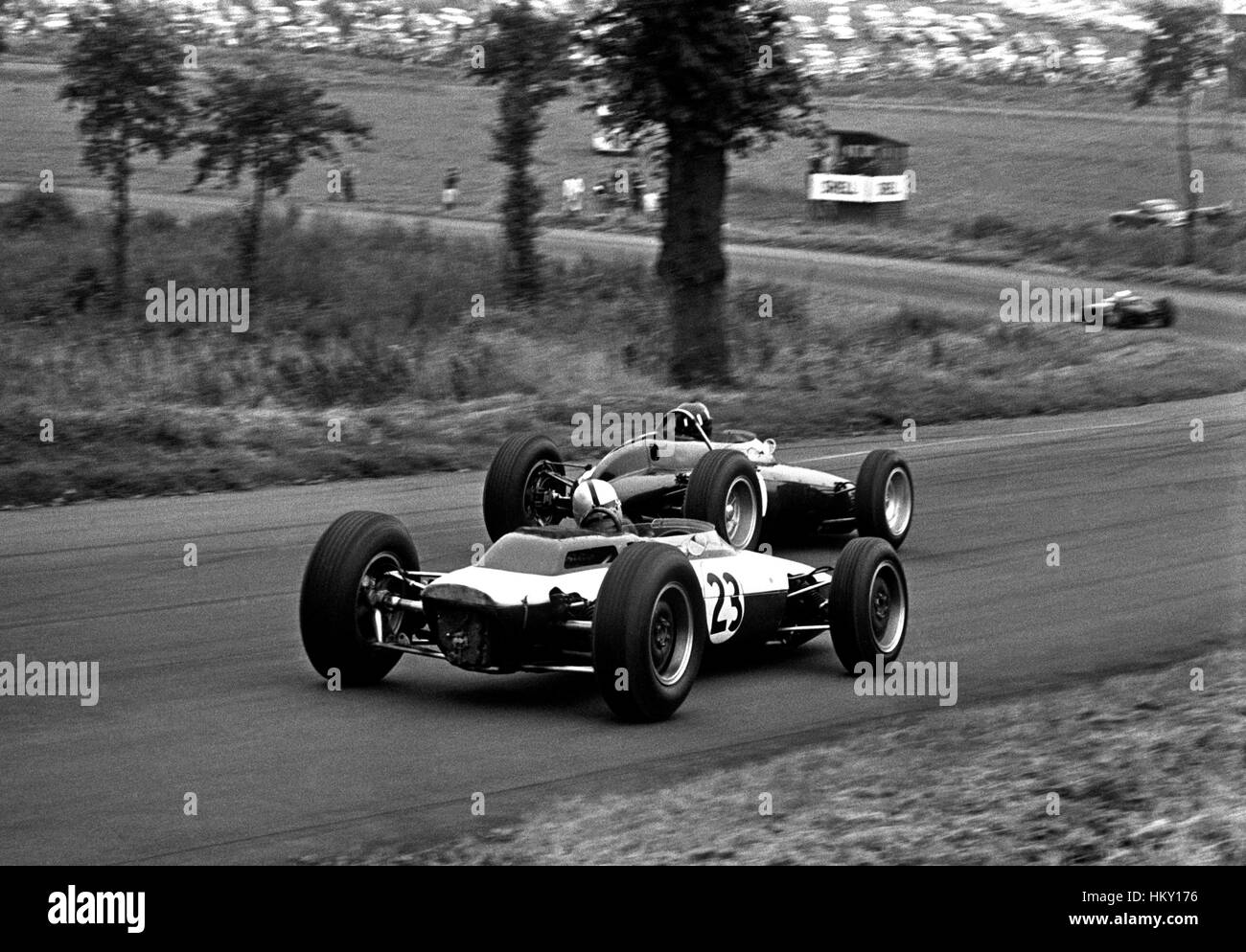 1963 Ian Burgess GB Scirocco-BRM Gold Cup Oulton Park 8th GG Stock Photo