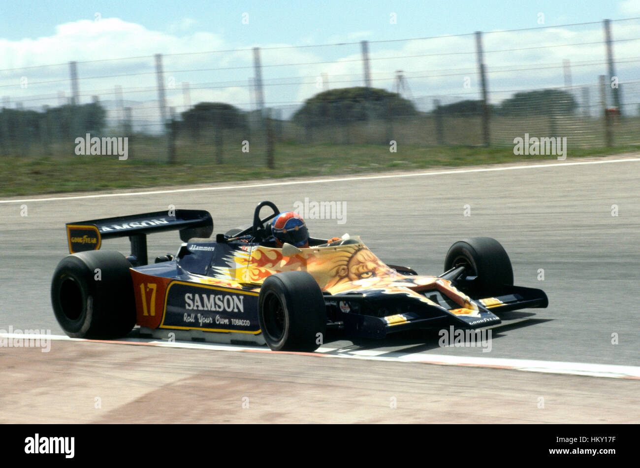 1979 Jan Lammers Dutch Shadow DN9 Jarama Spanish GP 12th FL Stock Photo