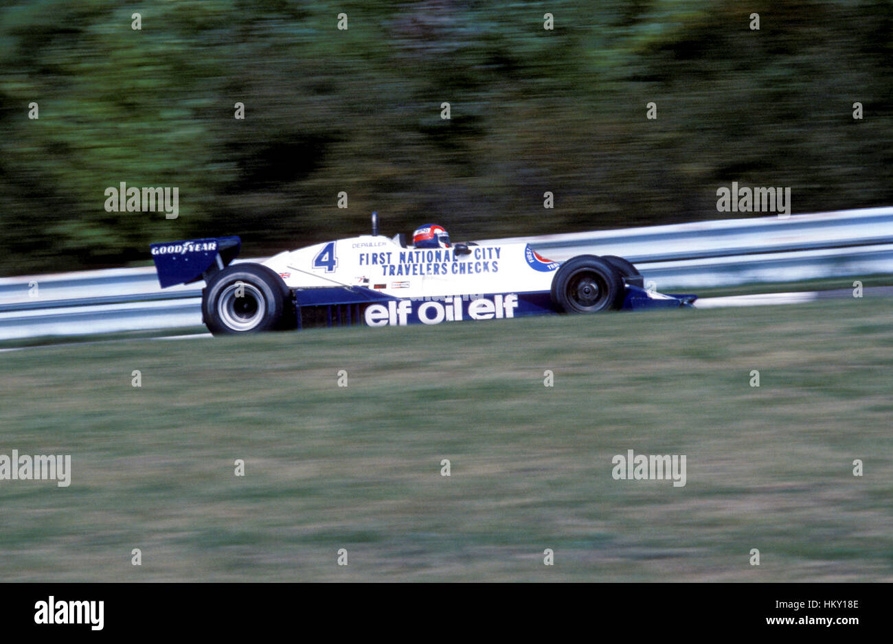 1978 Patrick Depaillier French Tyrell 008 Buenos Aires Argentine GP 3rd FL Stock Photo