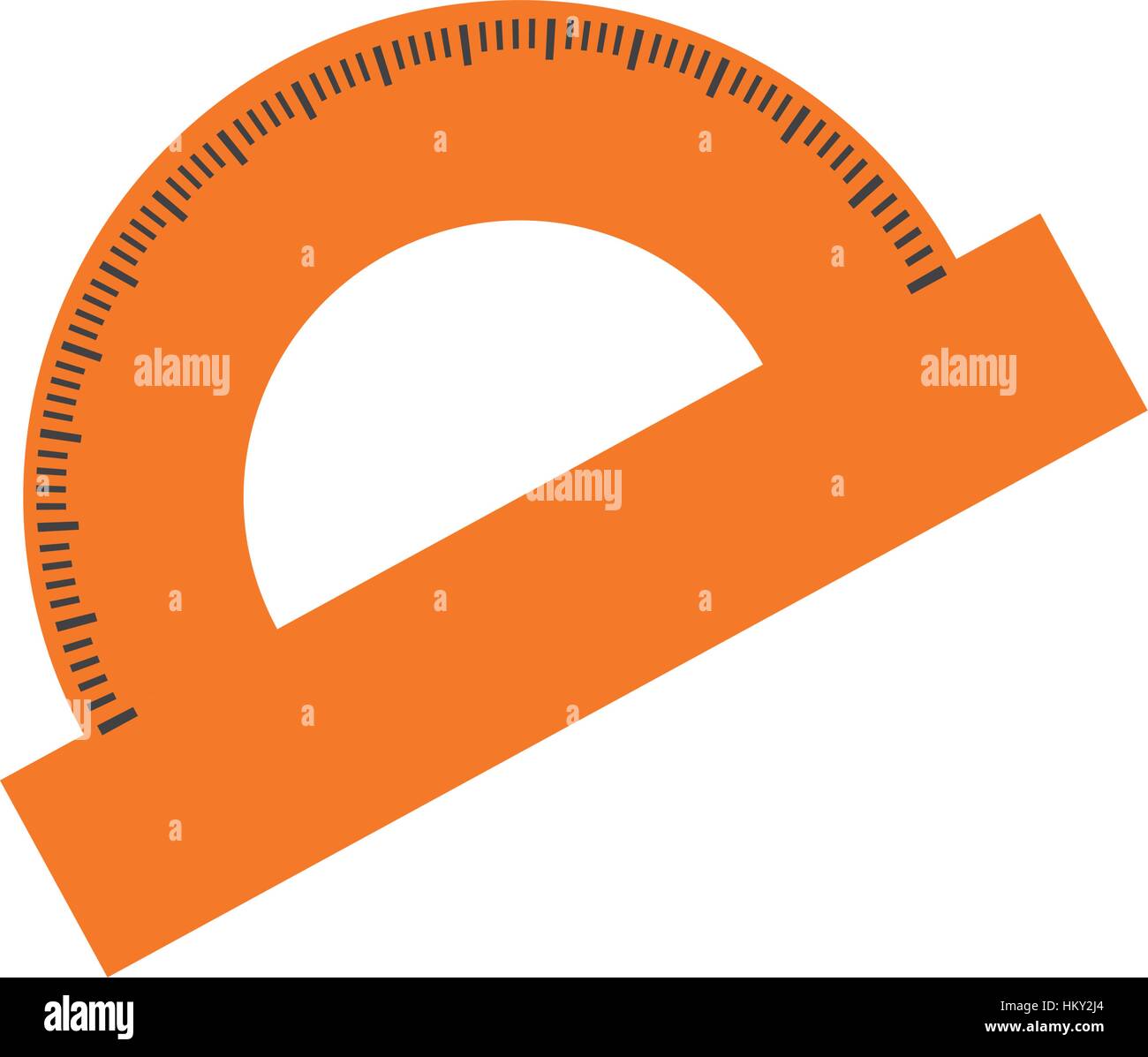 Protractor angle meter icon vector illustration graphic design Stock ...