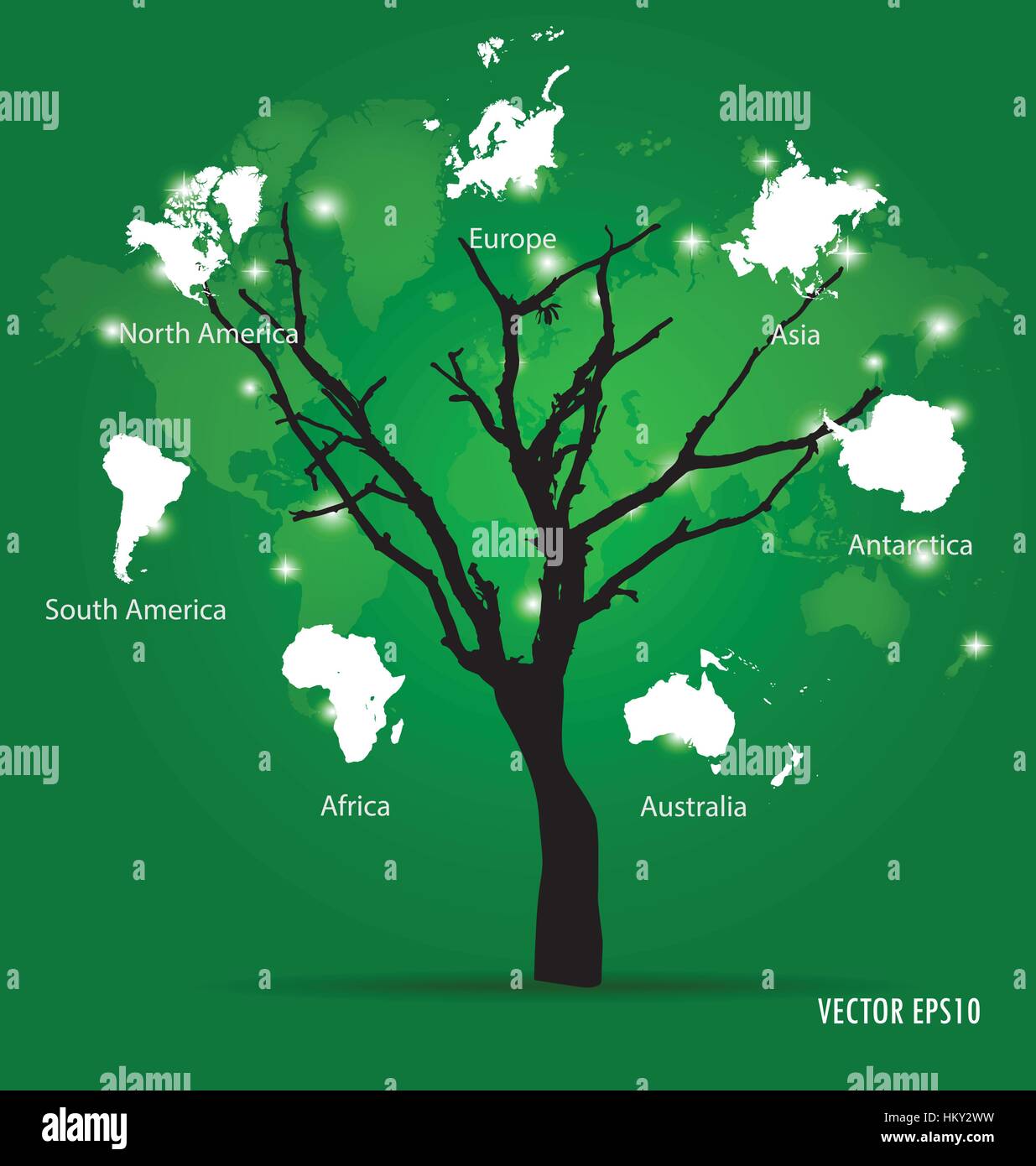 World map, vector illustration Stock Vector Image & Art - Alamy