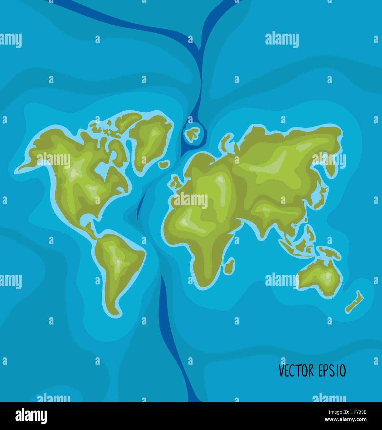 World Map. Vector illustration Stock Vector Image & Art - Alamy