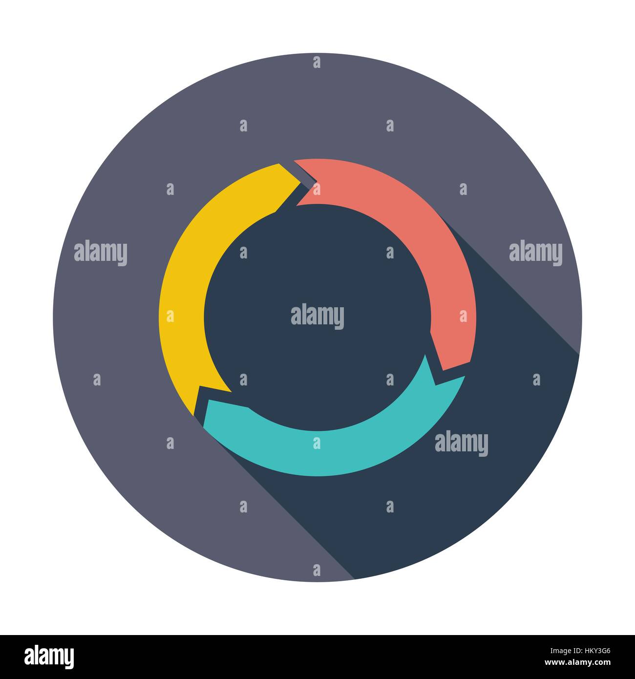 Update. Single flat color icon. Vector illustration Stock Vector Image ...