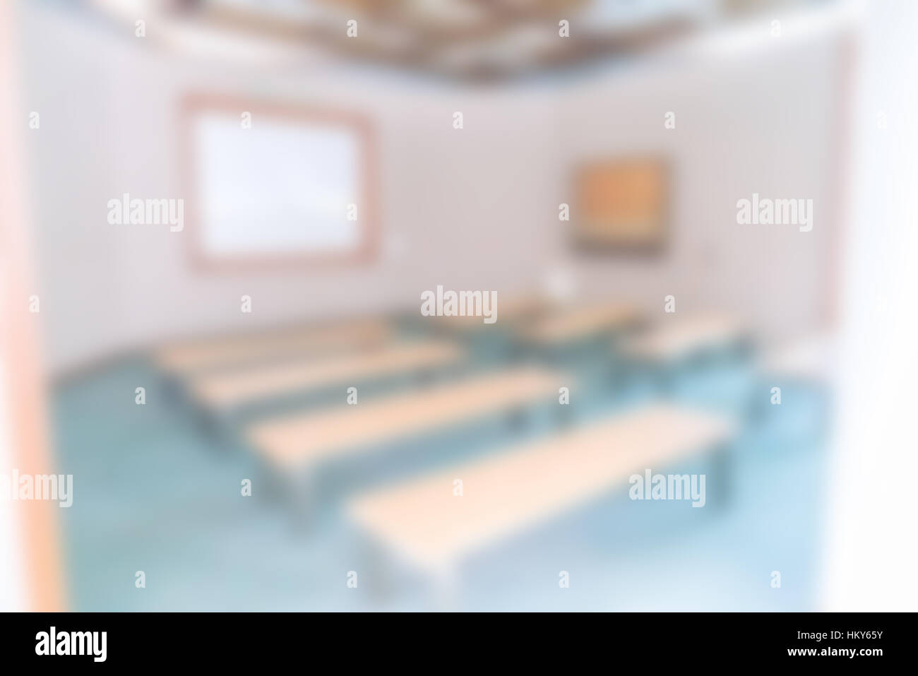 Abstract blur National Museum of Nature,japan Stock Photo