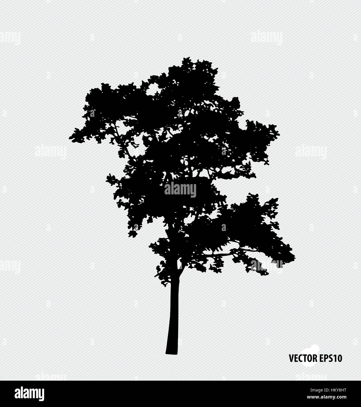 Tree silhouettes. Vector illustration Stock Vector Image & Art - Alamy