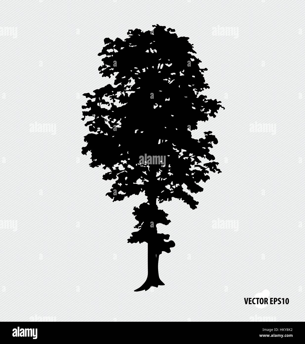 Tree silhouettes. Vector illustration Stock Vector Image & Art - Alamy