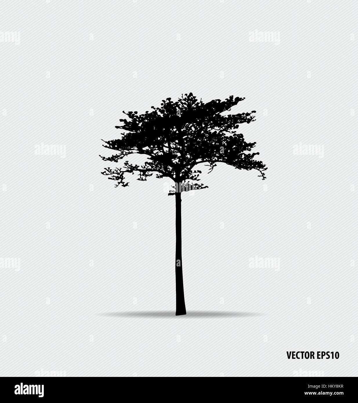 Tree silhouettes. Vector illustration Stock Vector Image & Art - Alamy