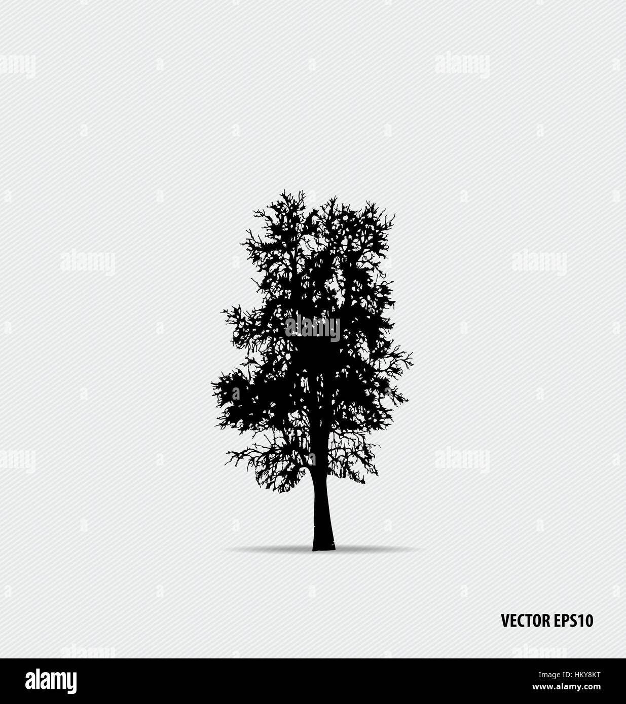 Tree silhouettes. Vector illustration Stock Vector Image & Art - Alamy