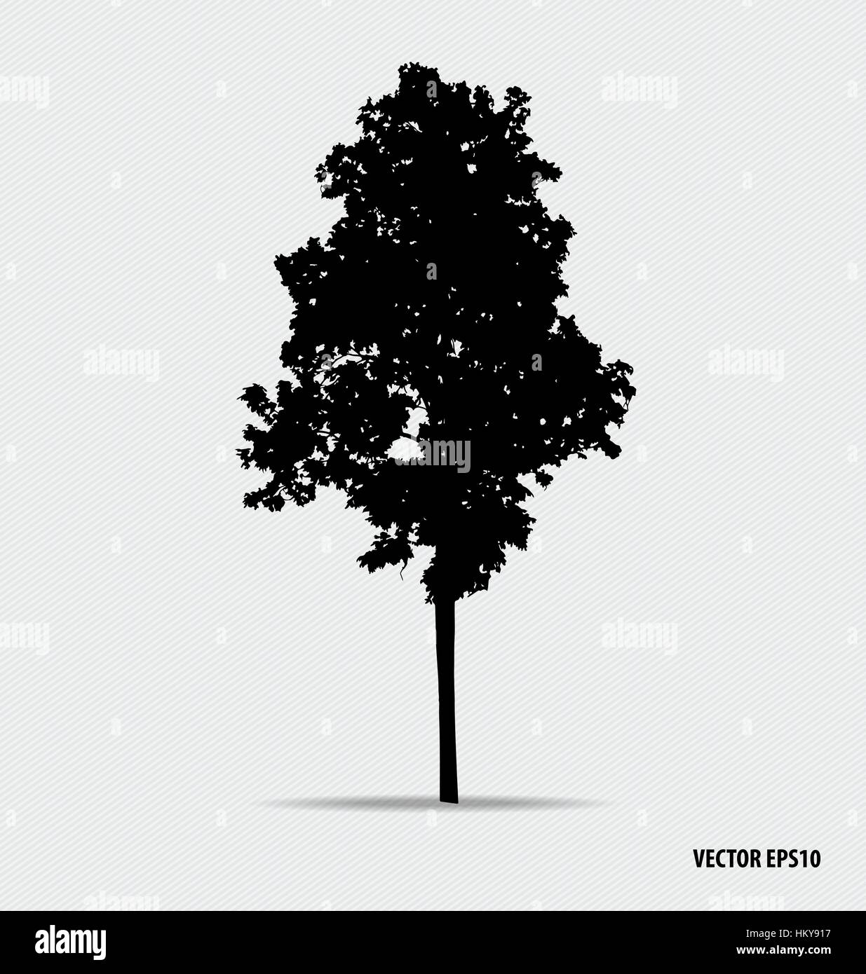 Tree silhouettes. Vector illustration Stock Vector Image & Art - Alamy