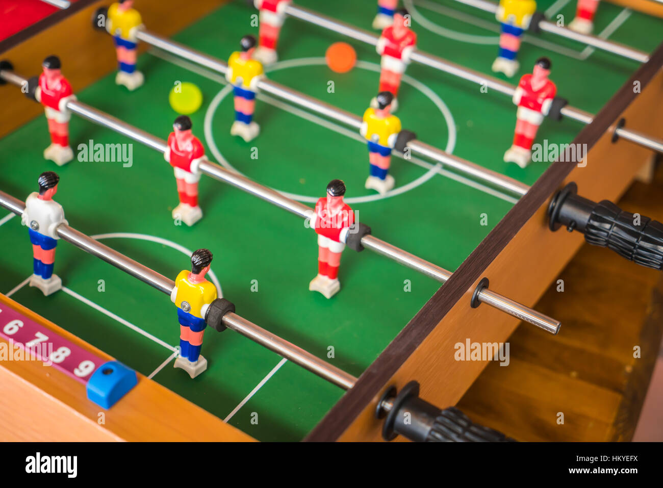 Football table game Stock Photo Alamy