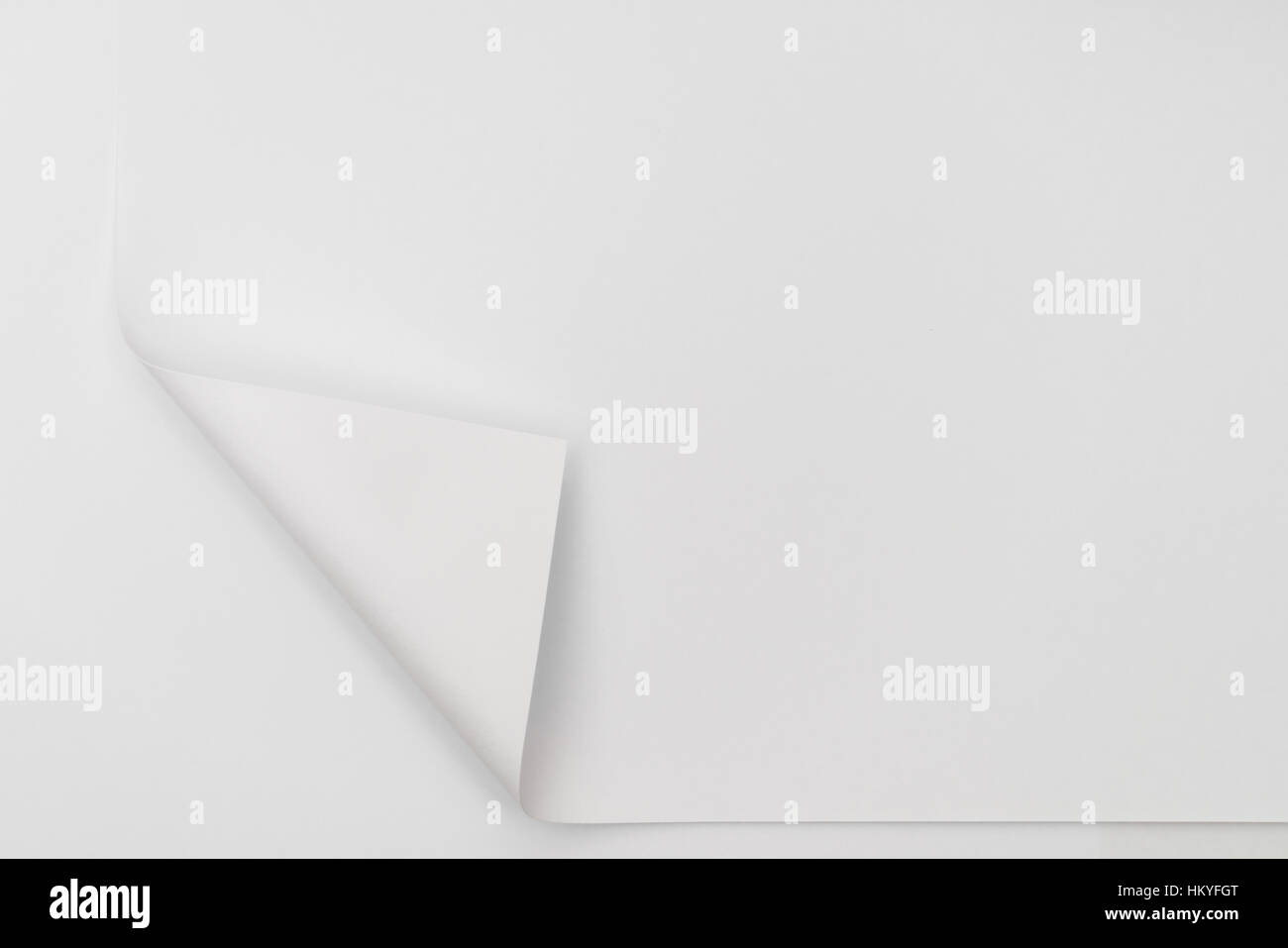 Real Paper Corner Fold Stock Photo Alamy