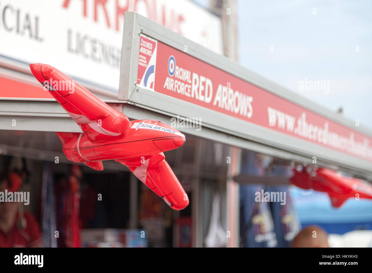 red arrow toy plane