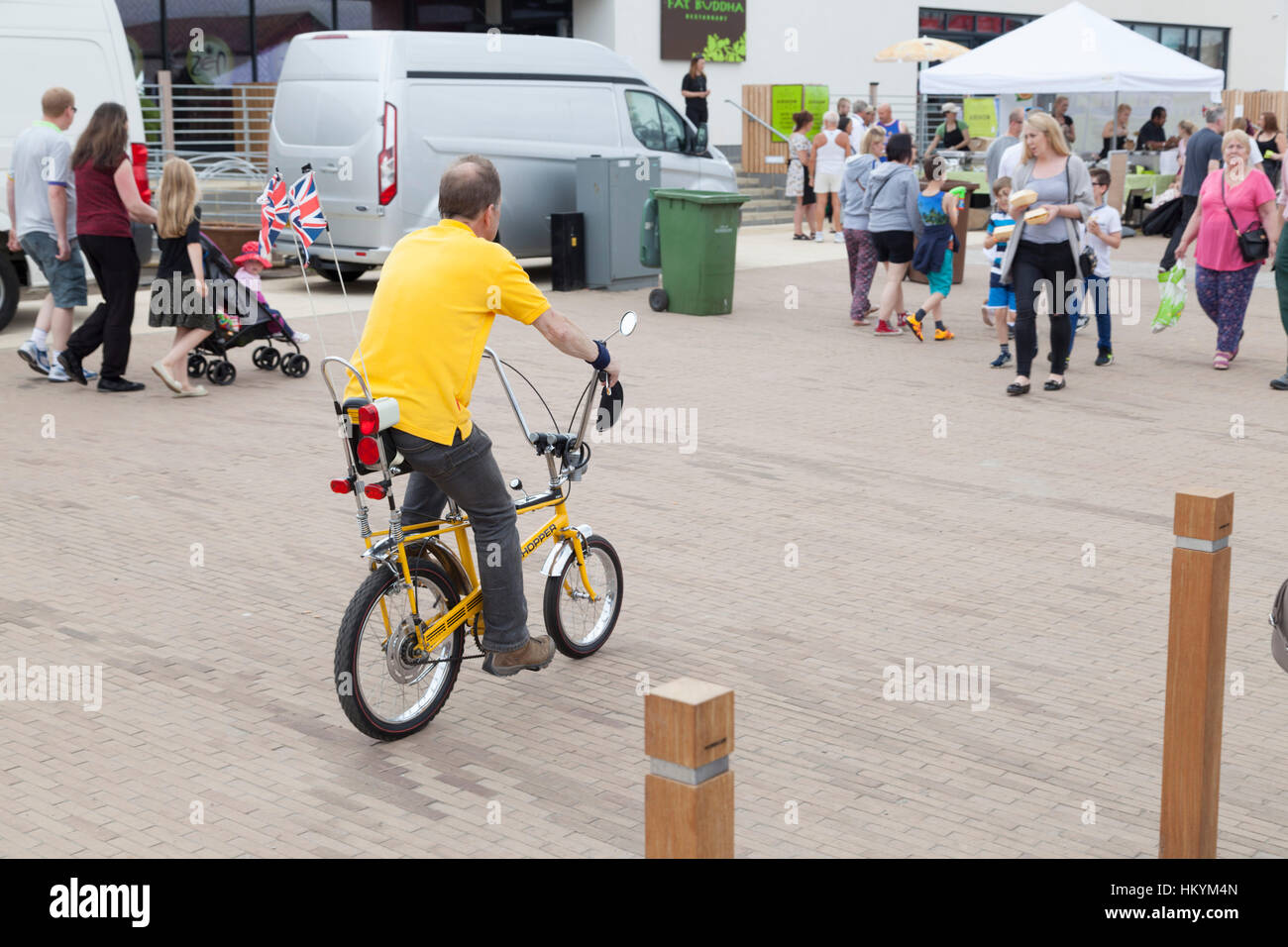 yellow raleigh chopper