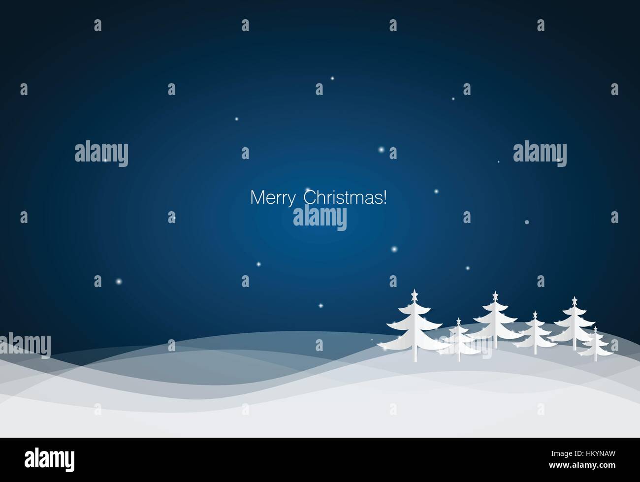 Christmas background with Christmas tree, vector illustration Stock ...