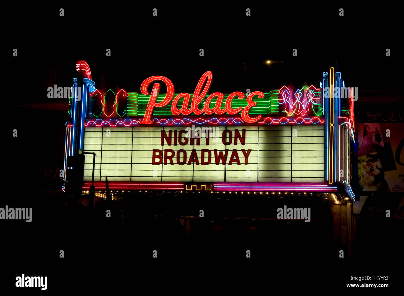 Classic art deco marquee High Resolution Stock Photography and Images