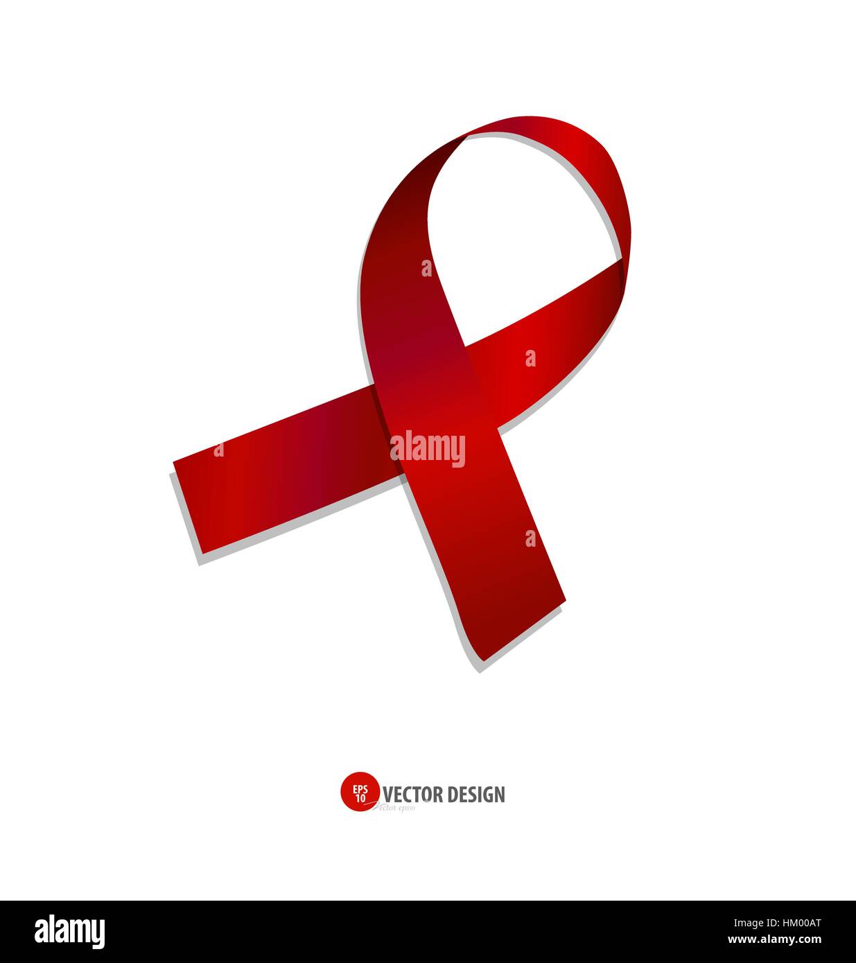 Redvector Ribbon Health Red ribbons. Vector illustration Stock Vector Image & Art - Alamy
