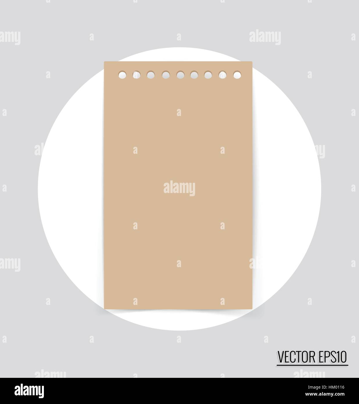 Paper notes. Vector Illustration Stock Vector Image & Art - Alamy