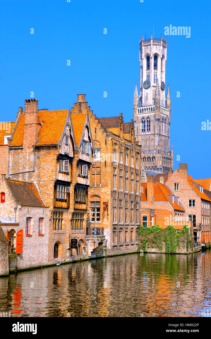The Belfry in Bruges Stock Photo